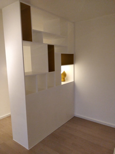 Kast met modern rek voor Daan